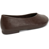 SHOES Palina dam ballerina skor 9872 Shoes Brown