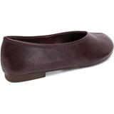 SHOES Palina dam ballerina skor 9872 Shoes Mocca