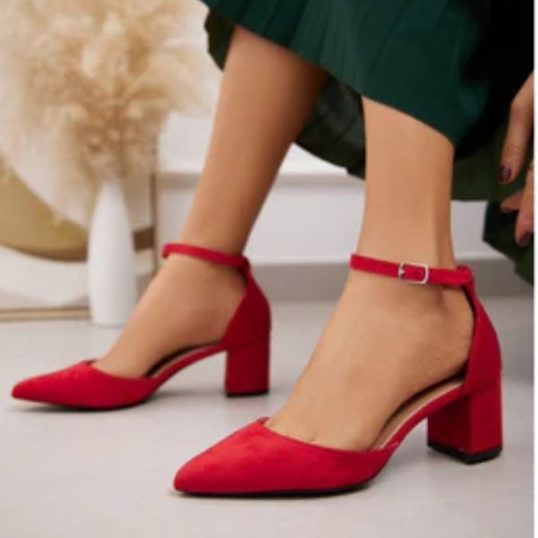 SHOES Philippine dame sko 7584 Shoes Red