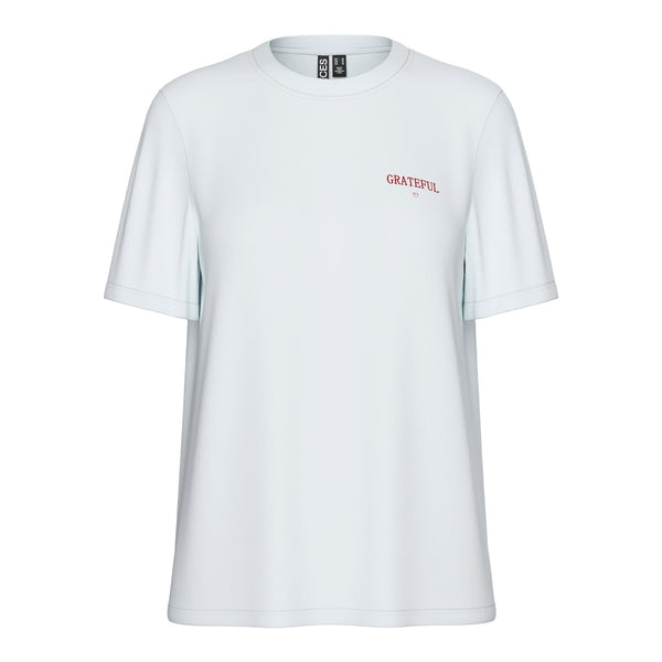 PIECES Pieces Dam T-shirt PCTAYA T-shirt Bright white Grateful