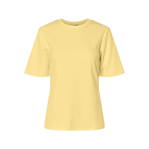 PIECES Pieces Dam tee PCSKYLAR T-shirt pale banana