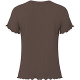 PIECES Pieces dam T-shirt PCNICCA T-shirt Hot Fudge