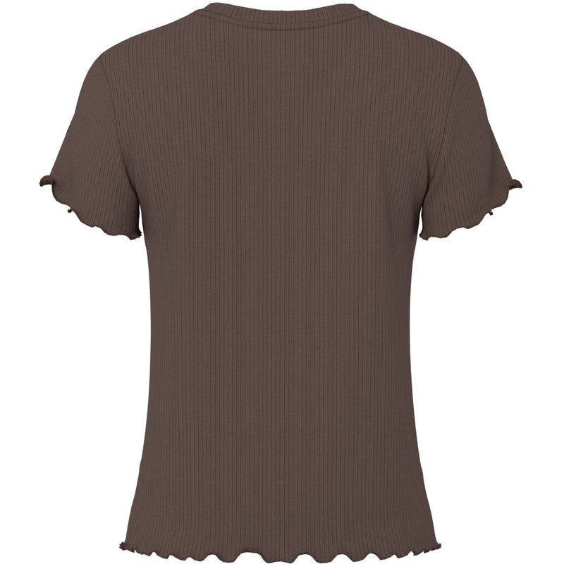 PIECES Pieces dam T-shirt PCNICCA T-shirt Hot Fudge