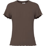 PIECES Pieces dam T-shirt PCNICCA T-shirt Hot Fudge