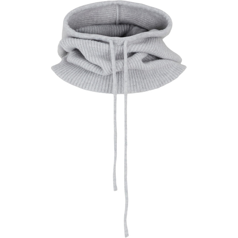 PIECES Pieces dam balaclava PCFILISA Scarf Light Grey Melange