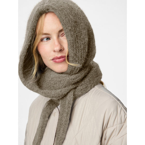 PIECES Pieces dam balaclava PCREBEKKA Accessories Greige