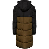 PIECES Pieces dam jacka PCBEE Restudsalg Dark Olive W. BLACK