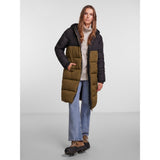 PIECES Pieces dam jacka PCBEE Restudsalg Dark Olive W. BLACK