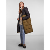 PIECES Pieces dam jacka PCBEE Restudsalg Dark Olive W. BLACK