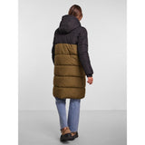 PIECES Pieces dam jacka PCBEE Restudsalg Dark Olive W. BLACK