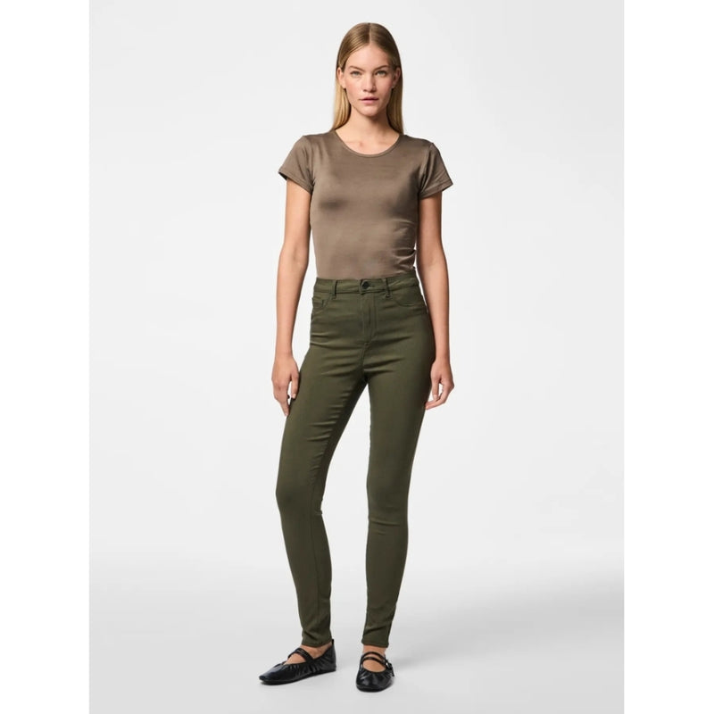 PIECES Pieces dam jeans PCHIGHSKIN Jeans Forest Night