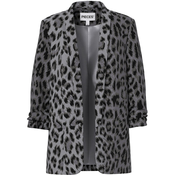 PIECES Pieces dam kavaj PCBOSELLA Blazer Grey Leo