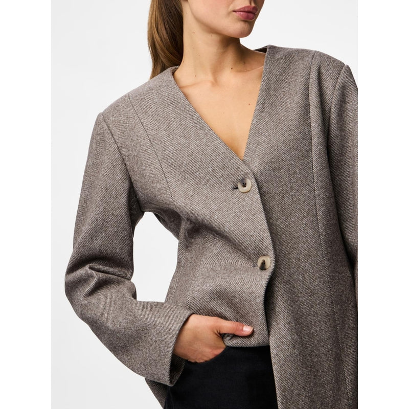 PIECES Pieces dam kavaj PCRILEY Blazer Hot Fudge