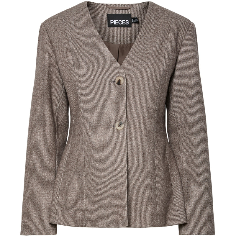 PIECES Pieces dam kavaj PCRILEY Blazer Hot Fudge