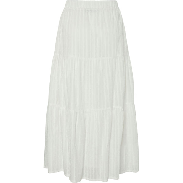 PIECES Pieces dam kjol PCFIONA Skirt Cloud Dancer