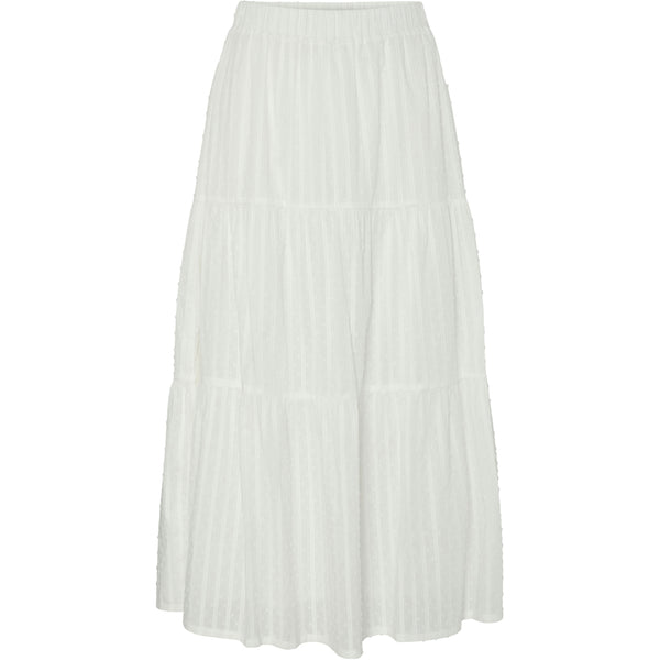 PIECES Pieces dam kjol PCFIONA Skirt Cloud Dancer