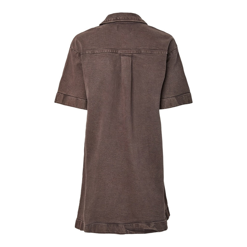 PIECES Pieces dam klänning PCSELMA Dress Hot Fudge