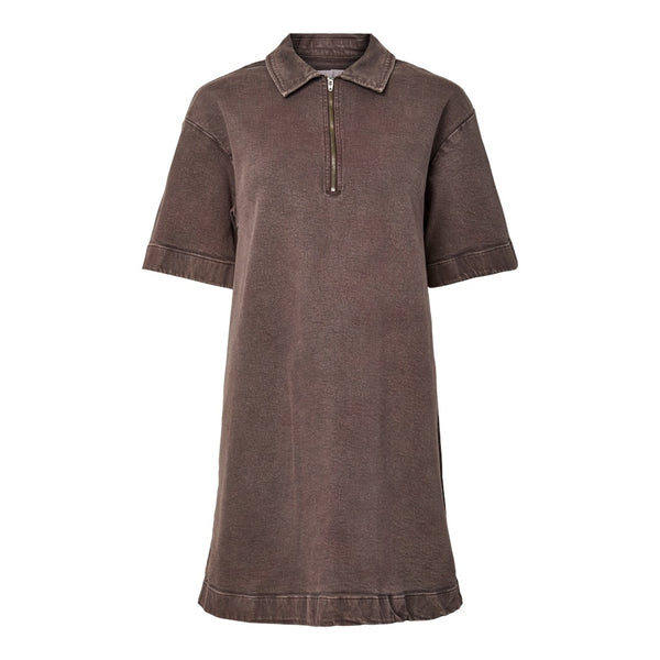 PIECES Pieces dam klänning PCSELMA Dress Hot Fudge