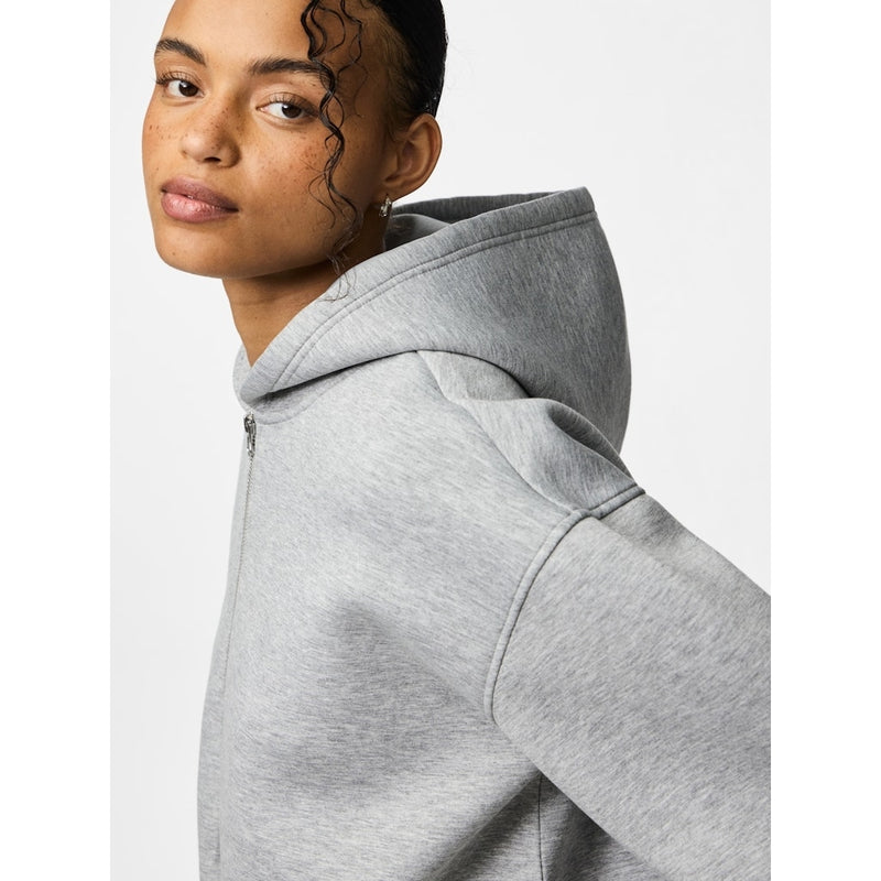 PIECES Pieces dam kofta PCBUCUBA Cardigan Light Grey Melange