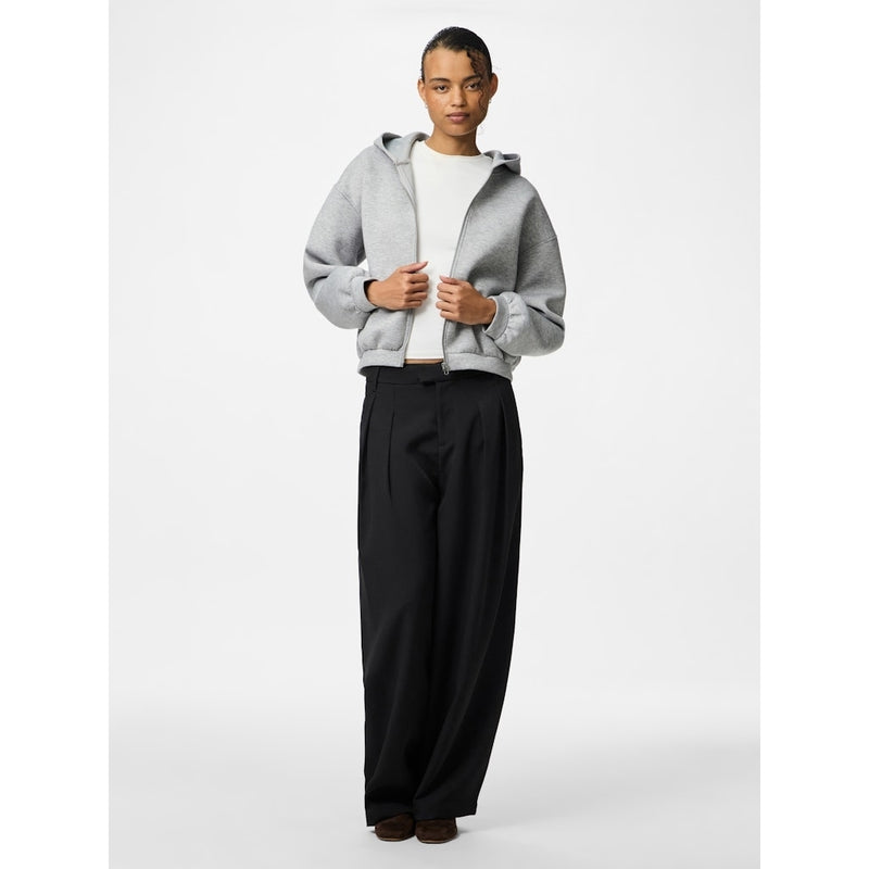 PIECES Pieces dam kofta PCBUCUBA Cardigan Light Grey Melange