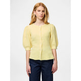 PIECES Pieces dam kofta PCSILLY Cardigan Pale Banana MELANGE