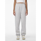 PIECES Pieces dam sweatbyxor PCCHILLI Sweatpant Light Grey Melange