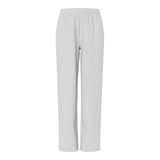 PIECES Pieces dam sweatbyxor PCCHILLI Sweatpant Light Grey Melange