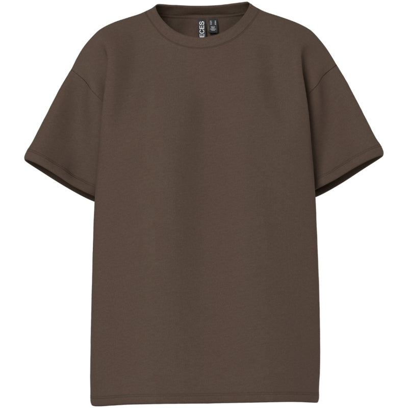 PIECES Pieces dam t-shirt PCSKYLAR T-shirt Hot Fudge