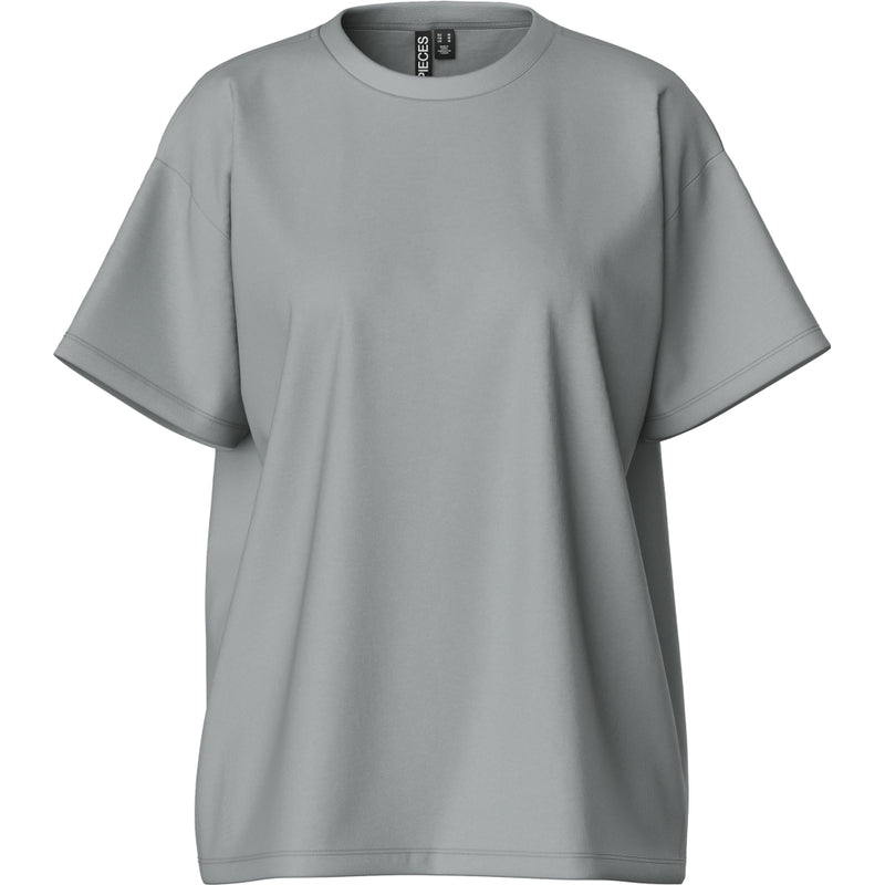 PIECES Pieces dam t-shirt PCSKYLAR T-shirt Ultimate Grey