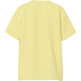 PIECES Pieces dam t-shirt PCSKYLAR T-shirt pale banana