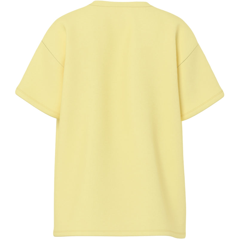 PIECES Pieces dam t-shirt PCSKYLAR T-shirt pale banana