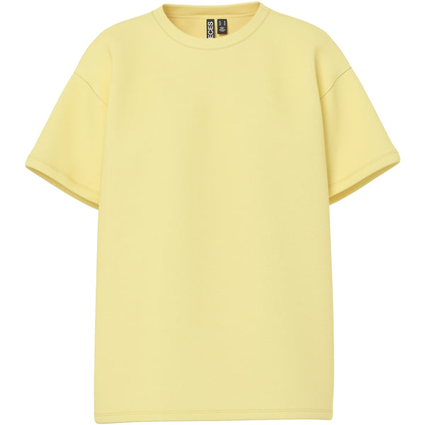 PIECES Pieces dam t-shirt PCSKYLAR T-shirt pale banana