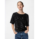 PIECES Pieces dam top PCKAM Top Black Black sequins