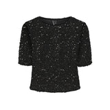 PIECES Pieces dam top PCKAM Top Black Black sequins