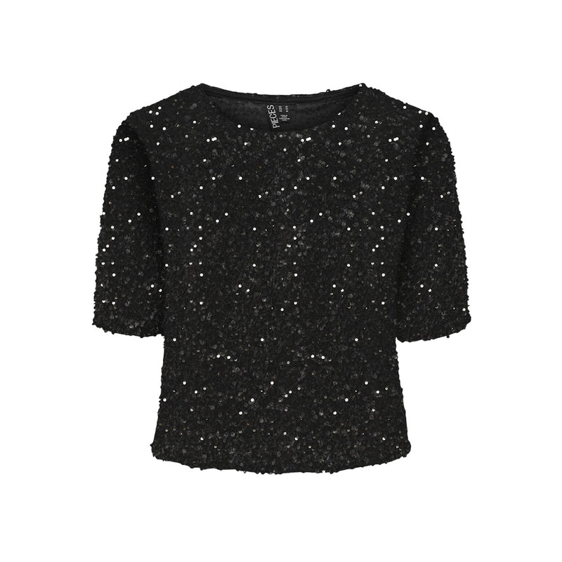 PIECES Pieces dam top PCKAM Top Black Black sequins