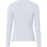 PIECES Pieces dam top PCRUKA Blouse Cashmere Blue NEW CLOUD DANCER