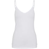 PIECES Pieces dam top PCSIRENE Top Bright White