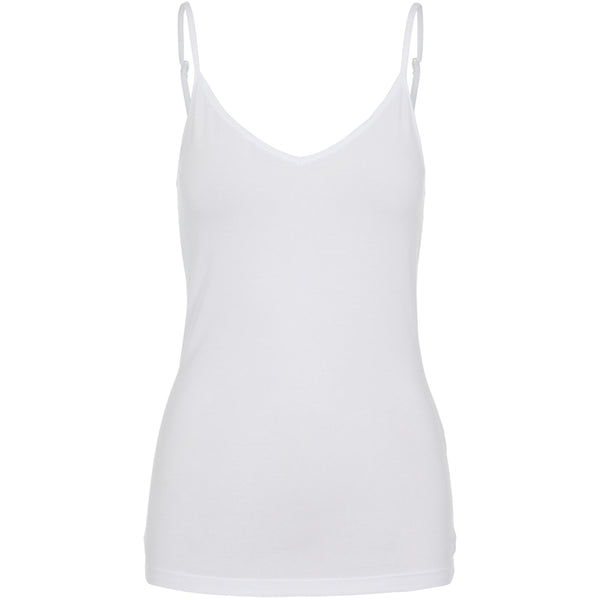 PIECES Pieces dam top PCSIRENE Top Bright White