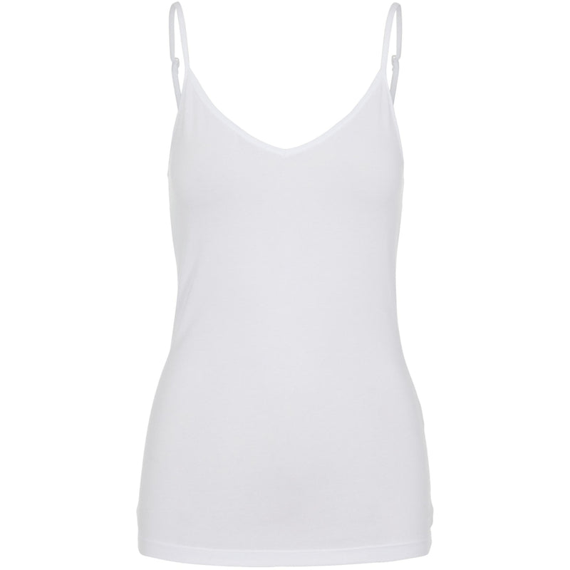 PIECES Pieces dam top PCSIRENE Top Bright White