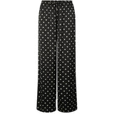 PIECES Pieces dambyxor PCJYTTA Pant Black White Dots
