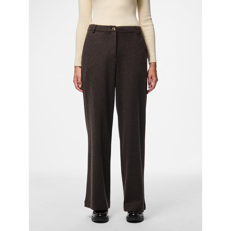 PIECES Pieces dambyxor PCMAMILLA Pant Hot Fudge