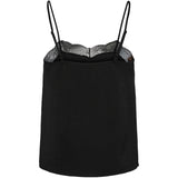 PIECES Pieces dam PCTIFFANY STRAP LACE TOP NOOS BC Top Black