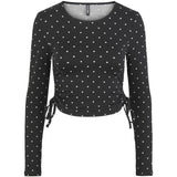 PIECES Pieces dam blus PCNALA Blouse Black Dot