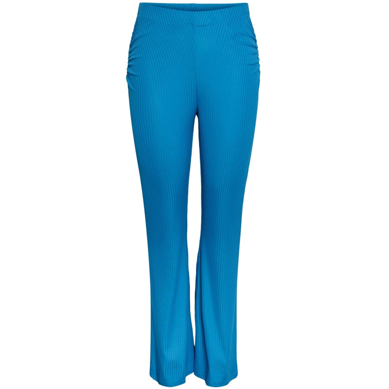 PIECES Pieces dam byxor PCARIANNA Pant Ibiza blue