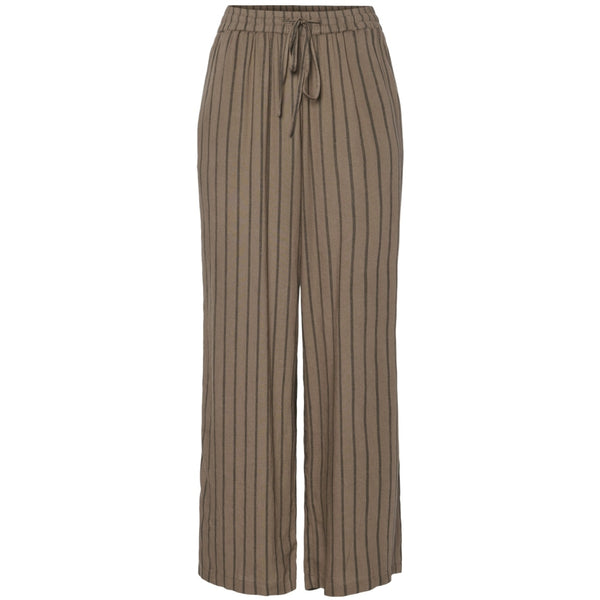 PIECES Pieces dame bukser PCPIA Pant Falcon Stripes:Black