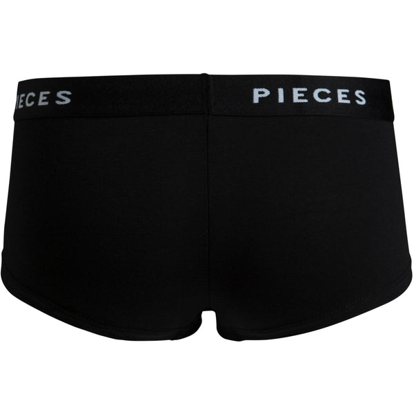 PIECES Pieces dam hipsters PCLOGO LADY Underwear Black