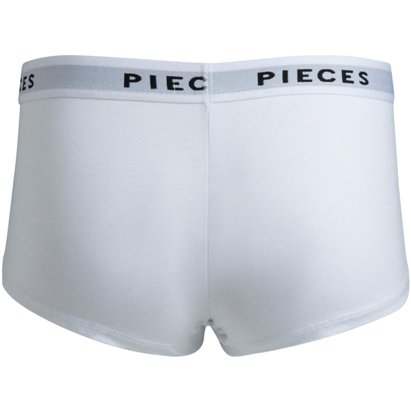 PIECES Pieces dam hipsters PCLOGO LADY Underwear Bright White