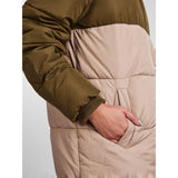 PIECES Pieces dam jacka PCBEE Jacket Silver Mink W. DARK OLIVE