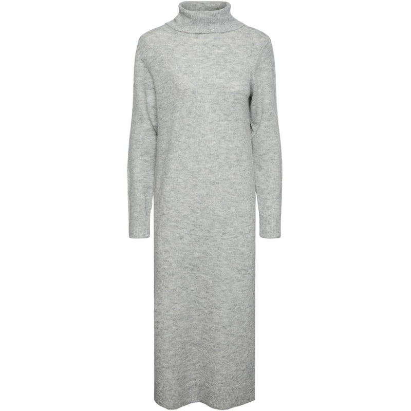 PIECES Pieces dam klänning PCJULIANA Dress Light Grey Melange