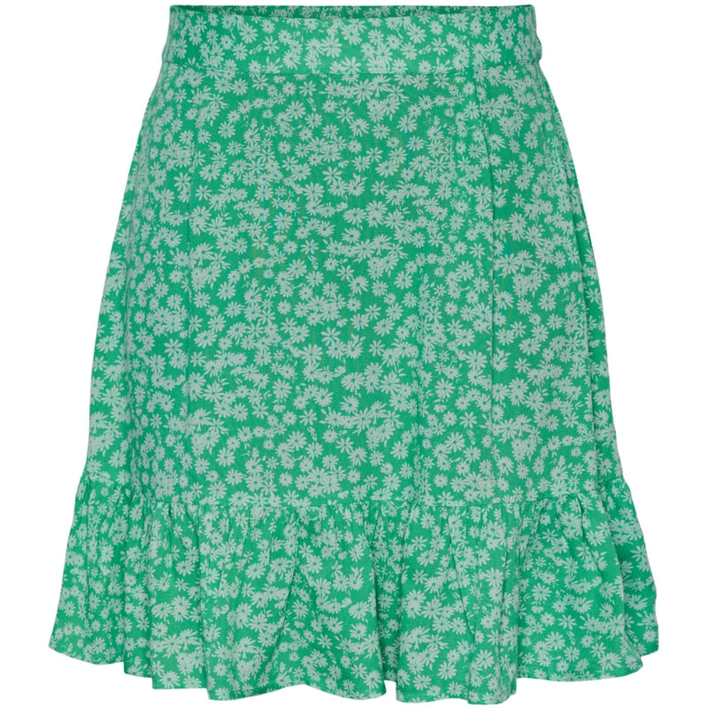 PIECES Pieces dam kjol PCNYA Skirt Irish Green Flower